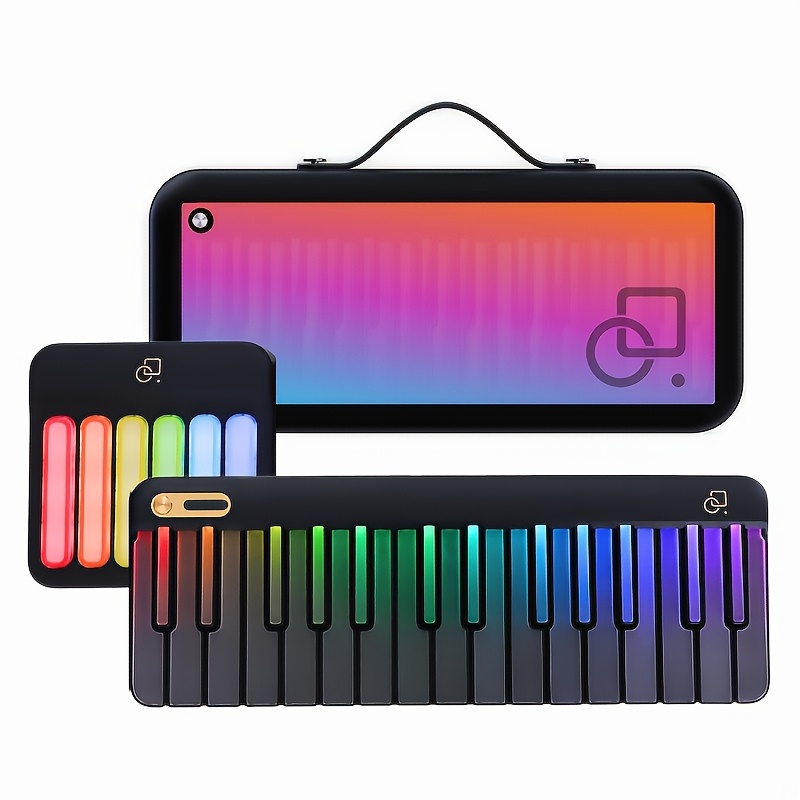 Musical Instrument No Touch - بيانو رقمي ذكي أنيق مزود بإضاءة