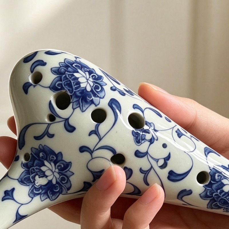 12 فتحة أوكارينا احترافية من ا - مراجعة Musical Instrument Lute وسعره