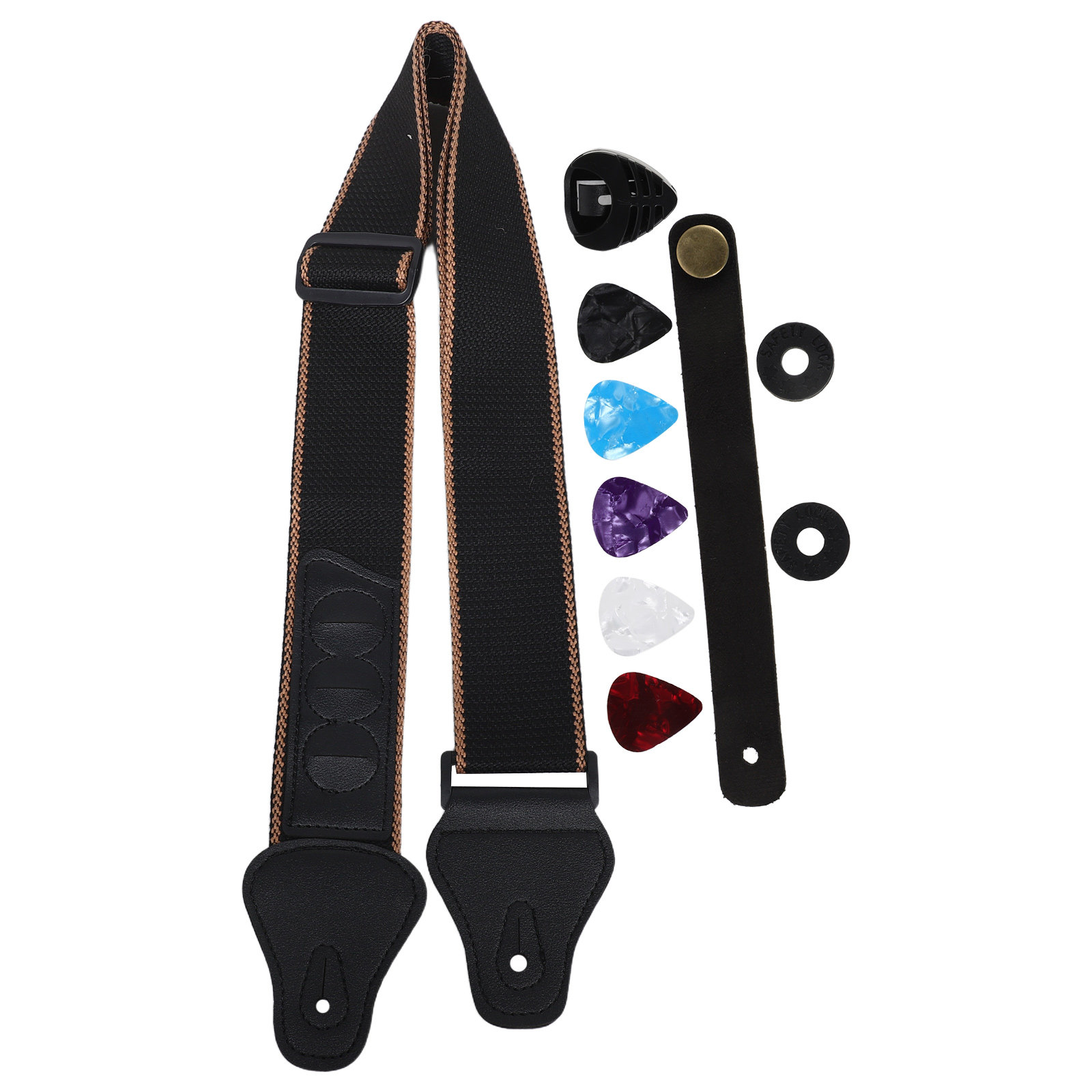 مجموعة حزام جيتار قابل للتعديل - مراجعة Musical Instrument Kit وسعره