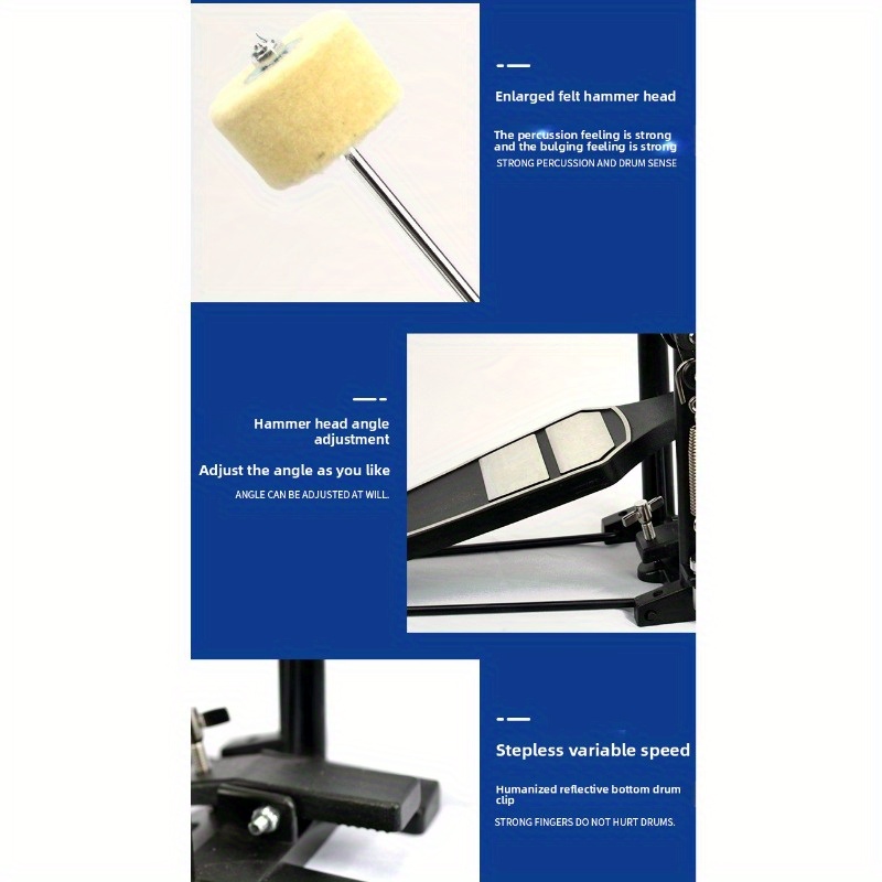 دواسة طبلة فردية، دواسة طبلة ب - مراجعة Musical Instrument Kit وسعره