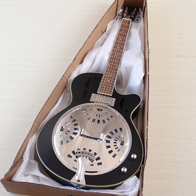 جيتار دوبرو ريزوناتور كهربائي  - مراجعة Dobro Resonator Guitar وسعره